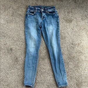 Maurices Blue Skinny Jeans